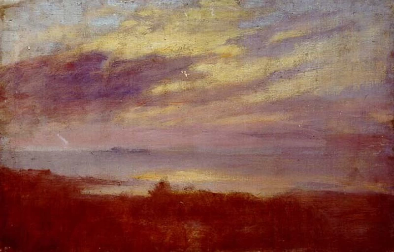 Tramonto - Collezione Civica Egisto Lancerotto, Noale